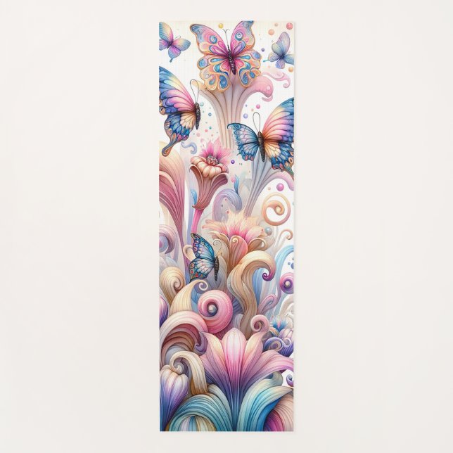 Tapis De Yoga Papillon (Devant)