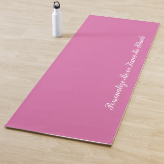 Tapis De Yoga Papillon Amour | Uni Magenta 3 Personnel