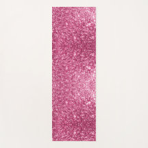 Parties scintillant rose éblouissante Yoga Mat