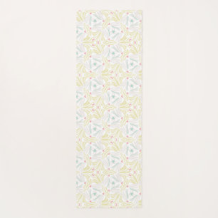 Tapis De Yoga Pastel Lines Yoga mat double face