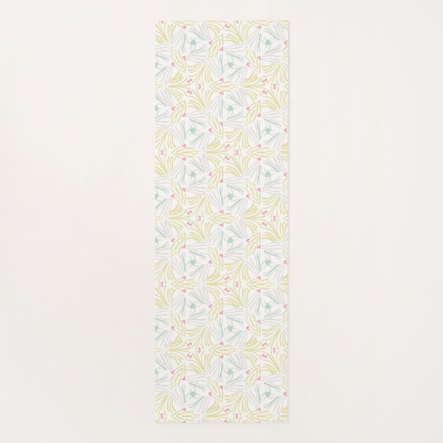 Tapis De Yoga Pastel Lines Yoga mat double face (Dos)