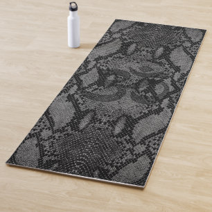 Tapis De Yoga Peau de serpent gris