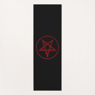 Tapis De Yoga Pentagram Red Devil