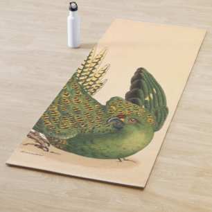 Tapis De Yoga Perruche terrestre de James Sowerby, Psittacus ter