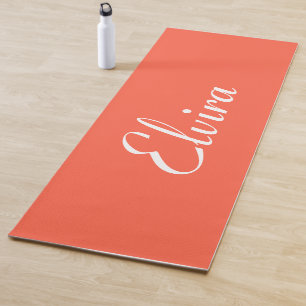 Tapis De Yoga Persimmon nom élégant Style tendance