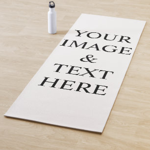 Tapis De Yoga Personalized Custom Your Own Photo & Text 