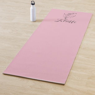 Tapis De Yoga Personnalisé May Lily de la Vallée Fleur de naissa