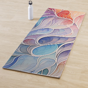 Tapis de Yoga Personnalisés Avec des Motifs