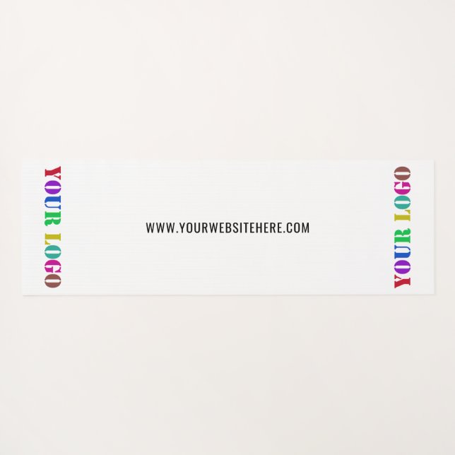 Tapis De Yoga Personnalisez votre logo et votre texte Yoga Mat P (Dos (Horizontal))