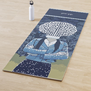 Tapis De Yoga Personne de cerveau