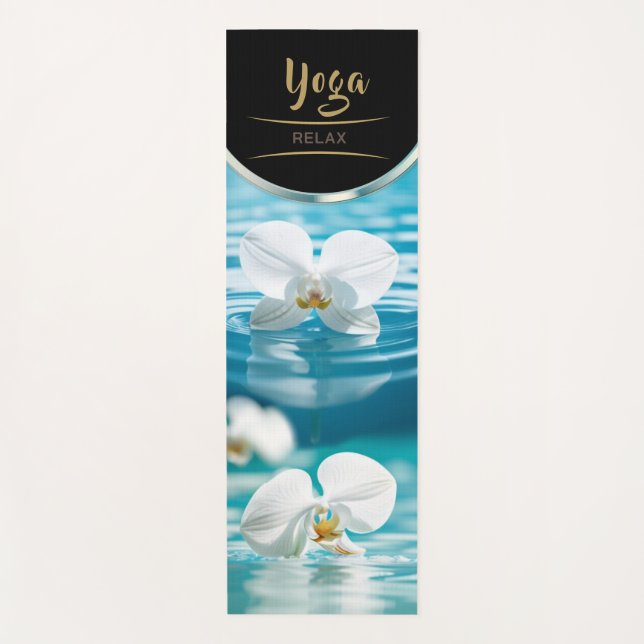 Tapis De Yoga Pétales d'eau pure - Yoga Mat (Devant)