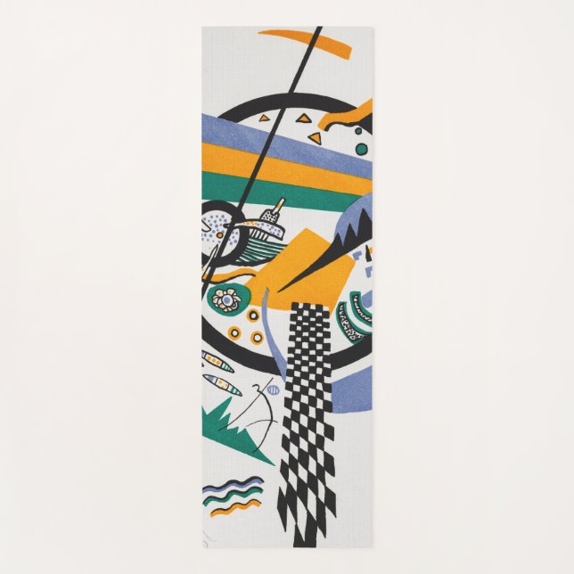 Tapis De Yoga Petits Mondes IV, Abstraits, Wassily Kandinsky (Devant)