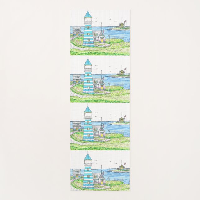 Tapis De Yoga Phare Americana 2 Yoga Mat (Devant)