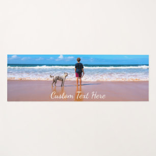 Tapis de Yoga Photo de Compagnie Personnalisée Tex