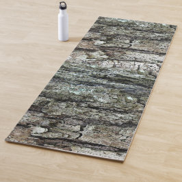 Tapis De Yoga Photo de nature de vieille écorce de pin