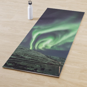 Tapis De Yoga Photo Northern Lights