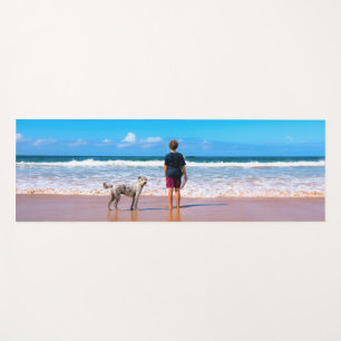 Tapis de yoga photo personnalisé avec votre concep