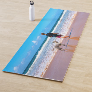 Tapis de yoga photo personnalisé Cadeau de vos ani