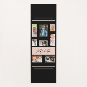 Tapis De Yoga Photos de famille Nom personnalisé
