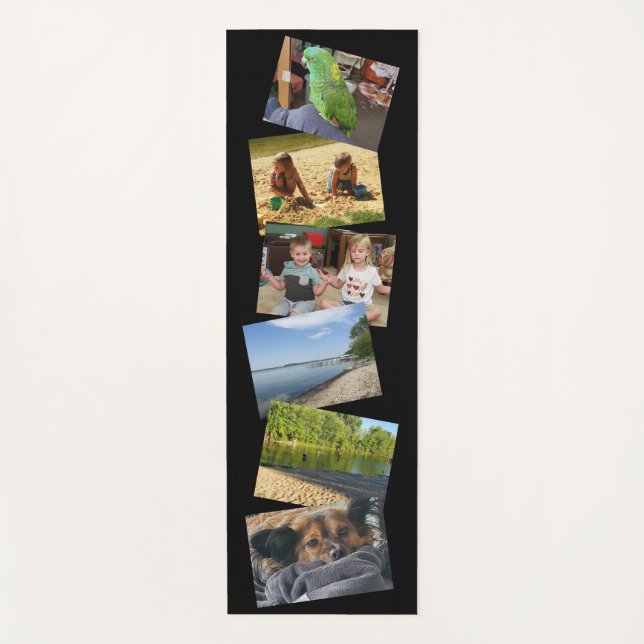 Tapis De Yoga Photos sensorielles personnalisées (Devant)