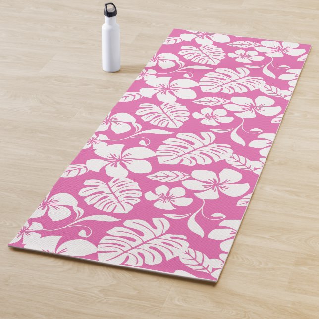 TAPIS DE YOGA PINK BIKINI (FLAMANT ROSE ROSE) (En situation)