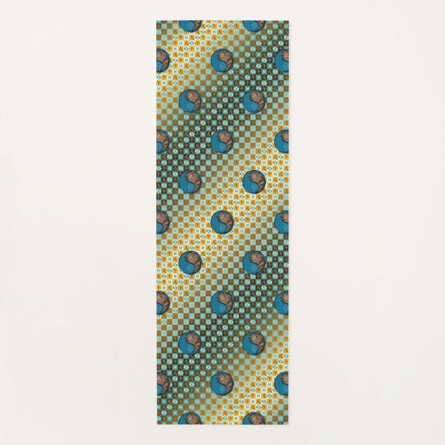 Tapis De Yoga Pisces & Earth Horse (Devant)