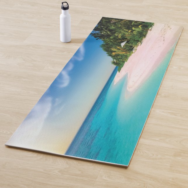 Tapis De Yoga Plage Agréable (En situation)