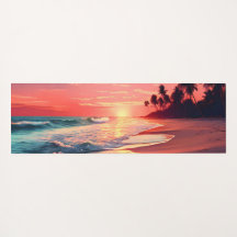 Plage tropicale des vagues et du sable