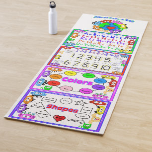 Tapis De Yoga Planet Peek-A-Boo Apprentissage Play Mat Series