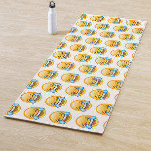 Tapis De Yoga Pleurer de rire Larmes de joie émoji