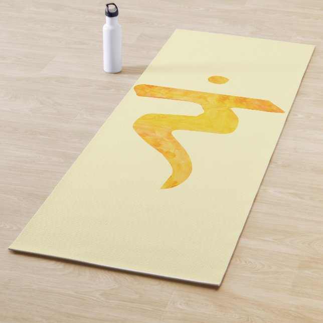 Tapis De Yoga Plexus solaire Chakra (En situation)