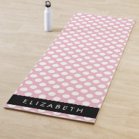 Pois roses, Motif Pointe Polka, Votre Nom