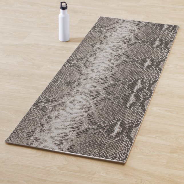 Tapis De Yoga Poster de animal Python Snake Skin (En situation)