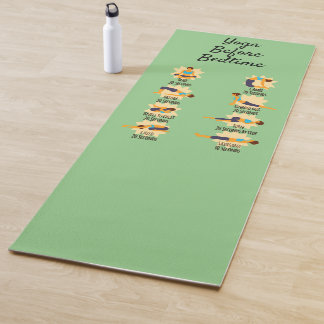 Tapis De Yoga Pots De Yoga Avant Le Lit Se Réveiller