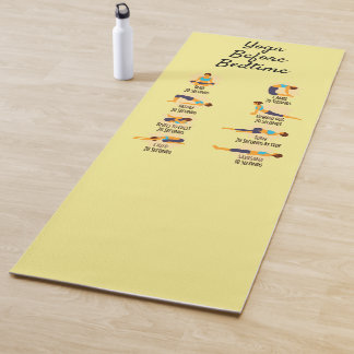 Tapis De Yoga Pots De Yoga Avant Les Pots De Routine De Lit Avec