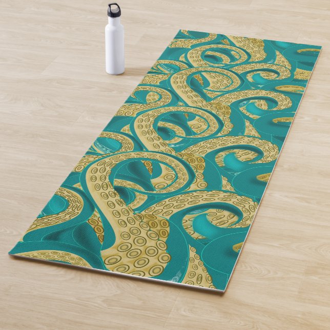 Tapis De Yoga Poulpe Yoga Mat (En situation)