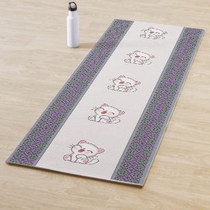 Tapis de yoga pour chat
