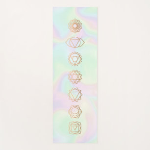 Tapis De Yoga Praticien Holographique Chakras Reiki
