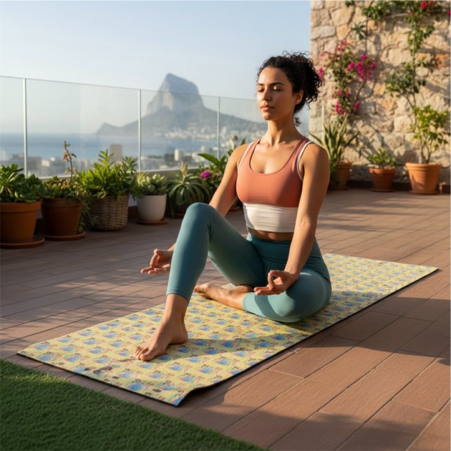 Tapis De Yoga Princesse Yoga Mat (Créateur téléchargé)