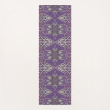 Profond violet Art Nouveau Déco Kaleidoscopique Fr