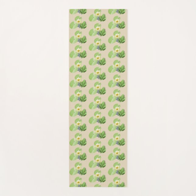 Tapis De Yoga Protection de grenouille et de lis (Devant)