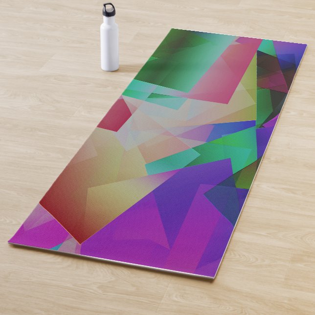 Tapis De Yoga Psychedelic Timez...... (En situation)