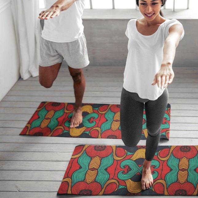 Tapis De Yoga psychédélique (Créateur téléchargé)