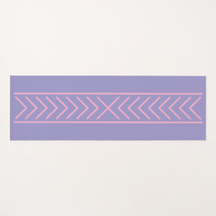 Tapis De Yoga Purple clair et Yoga rouge