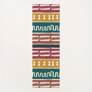 Tapis De Yoga Rastafarienne africaine en tissu boueux