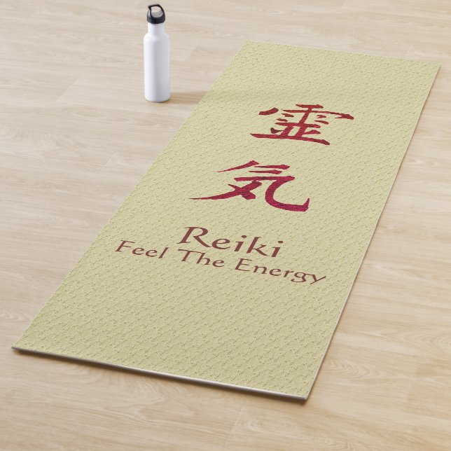 Tapis De Yoga Reiki Sent L'Énergie (En situation)