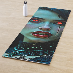 Tapis De Yoga Reine Vampire : Art de la Ténébreuse Séduction