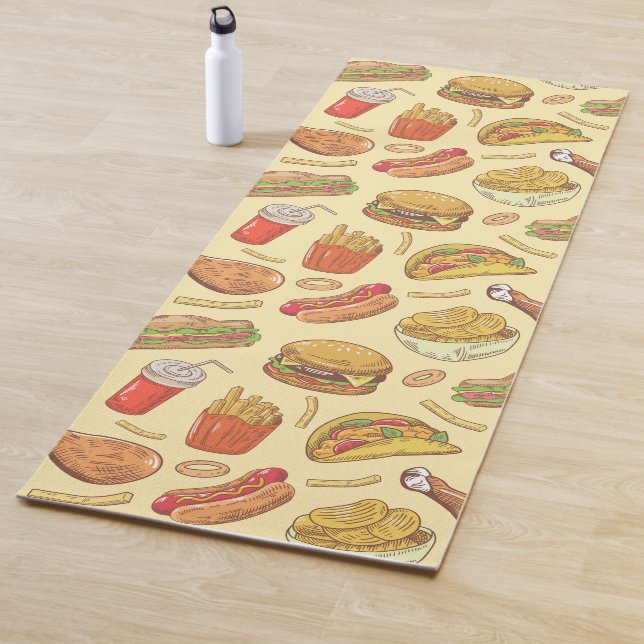 Tapis De Yoga Restauration rapide Yoga Mat (En situation)