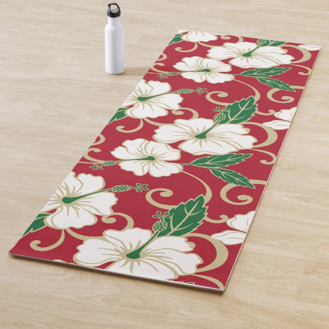 TAPIS DE YOGA RÊVE POLYNÉSIEN (NOËL) (En situation)