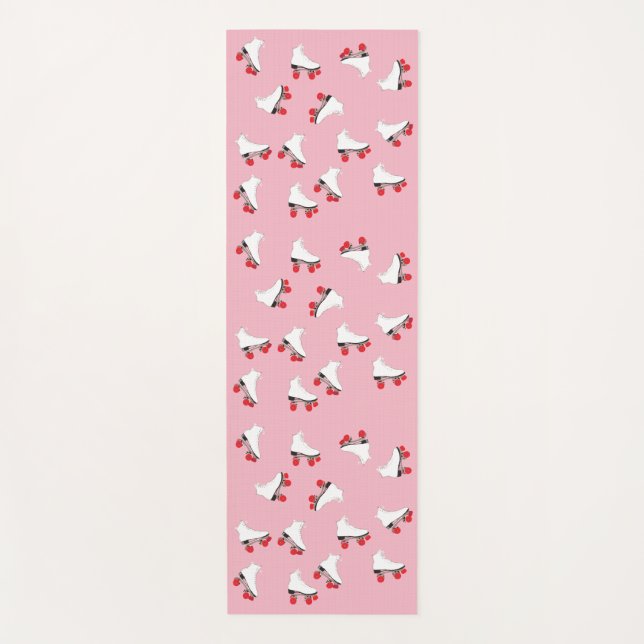 Tapis De Yoga Roller Skates Yoga Mat (Devant)